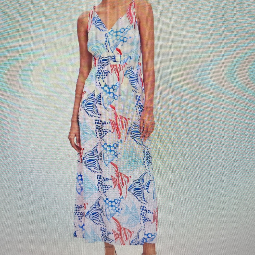 LOFT Multicolor Patterned Dress - Picture 4 of 4